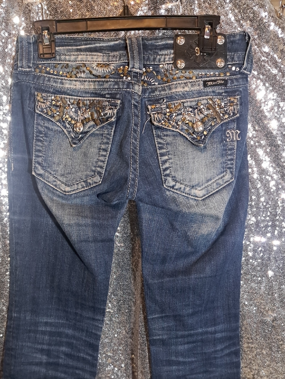 Miss Me Vintage Crop